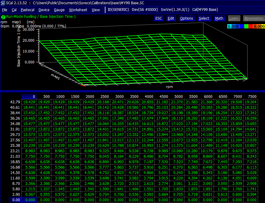 fuel map